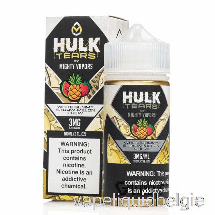 Vape Smaken Witte Gummy Stromeloen Kauwen - Hulk Tranen - 100ml 0mg